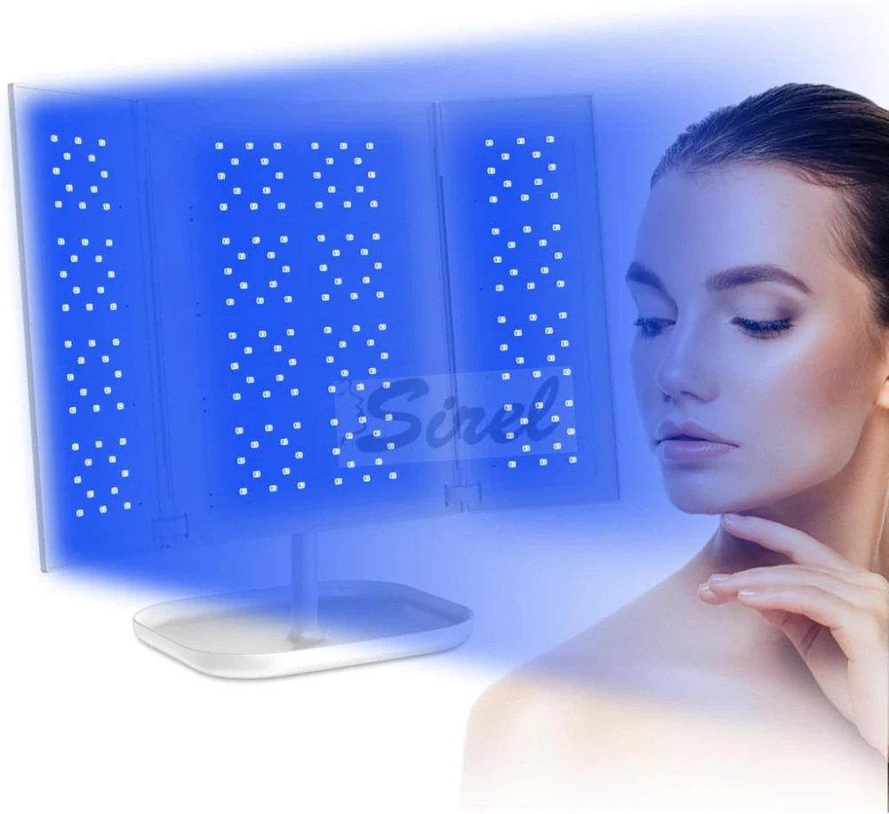 Cozion 24W prenosná opaľovacia lampa so 192 LED diódami - na domáce opaľovanie tváre a tela