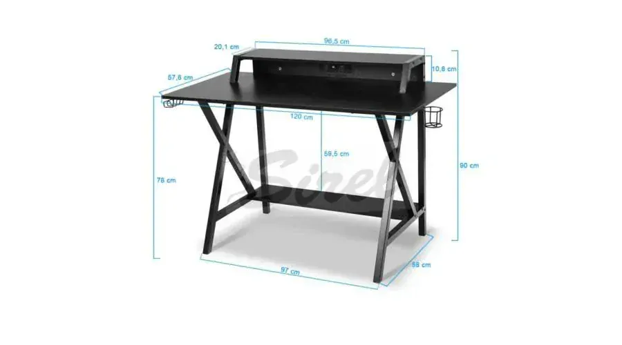 R8 Gamer Herný stôl RG-521