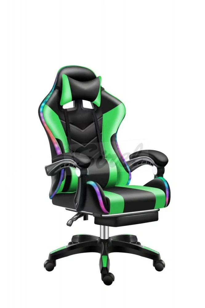 R8 Gamer Likeregal 920 zelená RGB LED