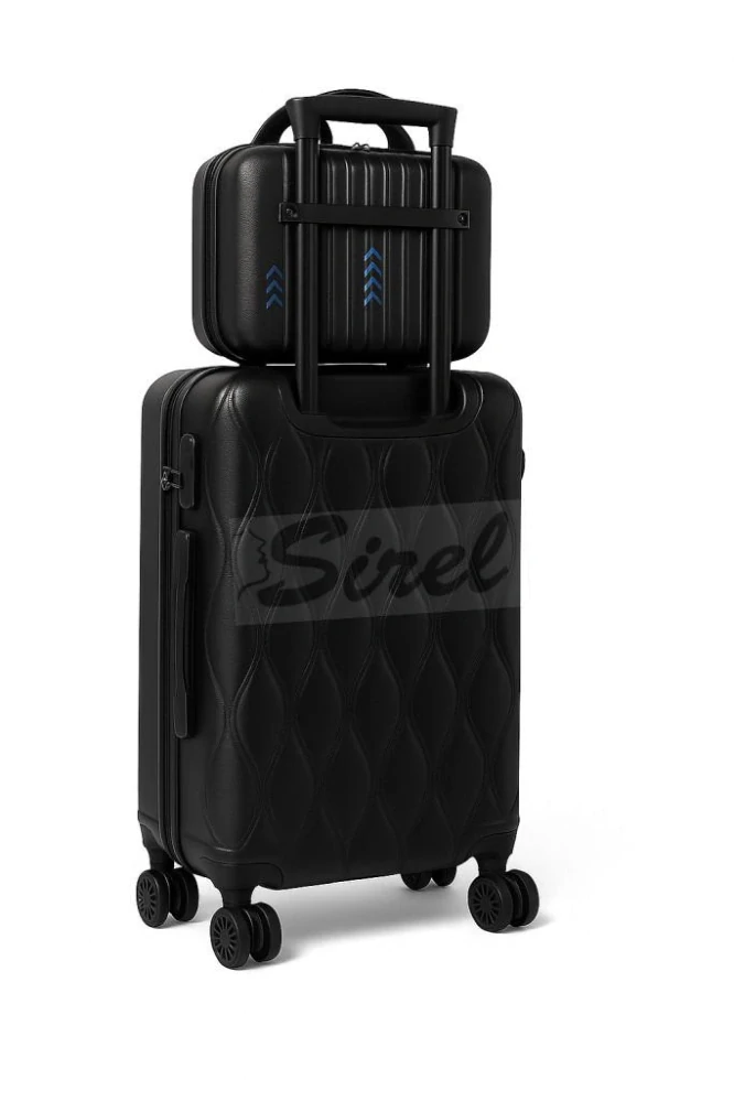 Prémiová 4-dielna sada čiernych kufrov – ľahké, odolné a štýlové na cestovanie