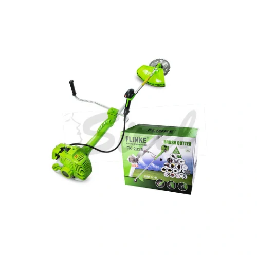 Flinke FK-2025 benzínový krovinorez 5,8 HP – kosačka na trávu, 18 ks príslušenstva, 55 cm³