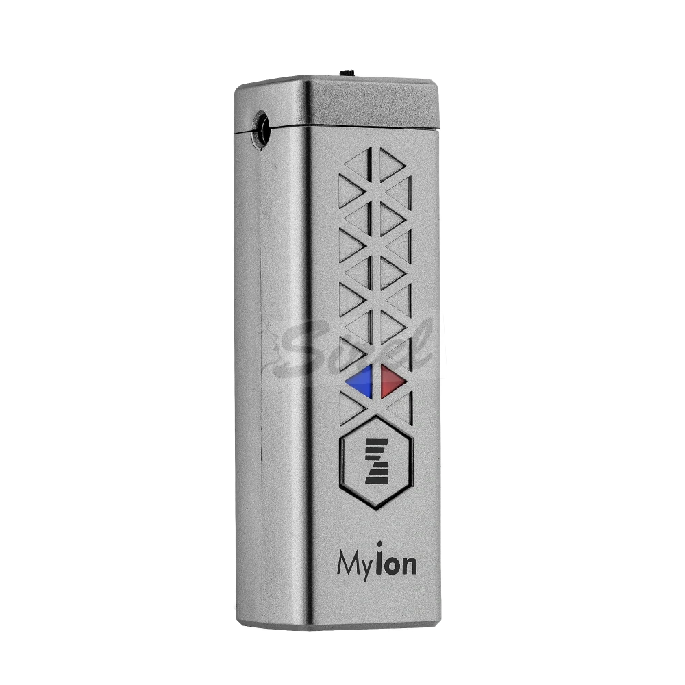 MyIon® (ION-01) v elegantnom striebornom prevedení, osobný ionizátor,