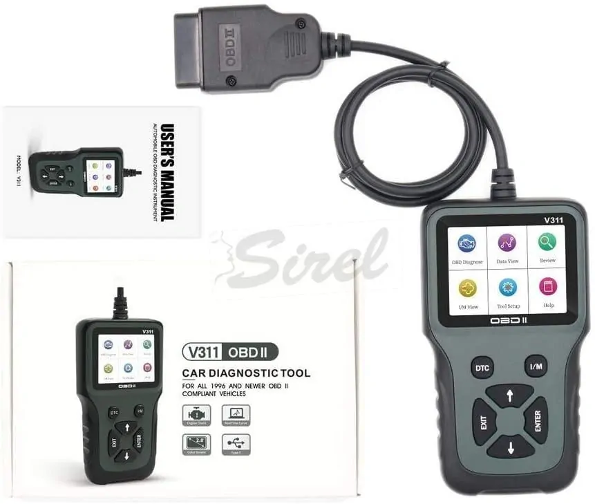 V311 OBD2 Autodiagnostický nástroj-čítačka chybových kódov