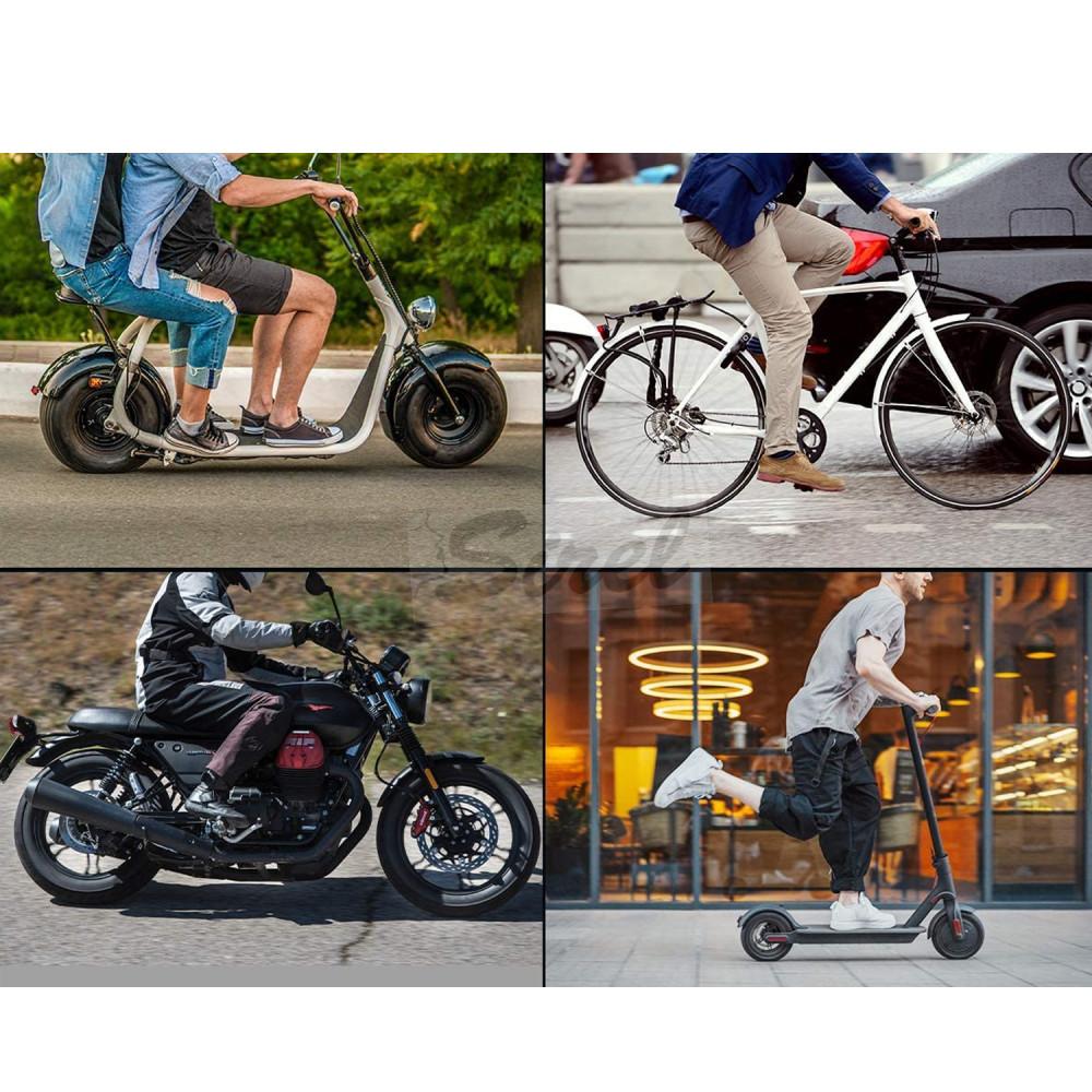 Oasser Zámok kotúčovej brzdy motocykla, bicykla, s alarmom 120 dB