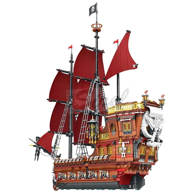Reobrix Queen Anna’s Revenge – Stavebnica pirátskej lode (3066 dielikov)