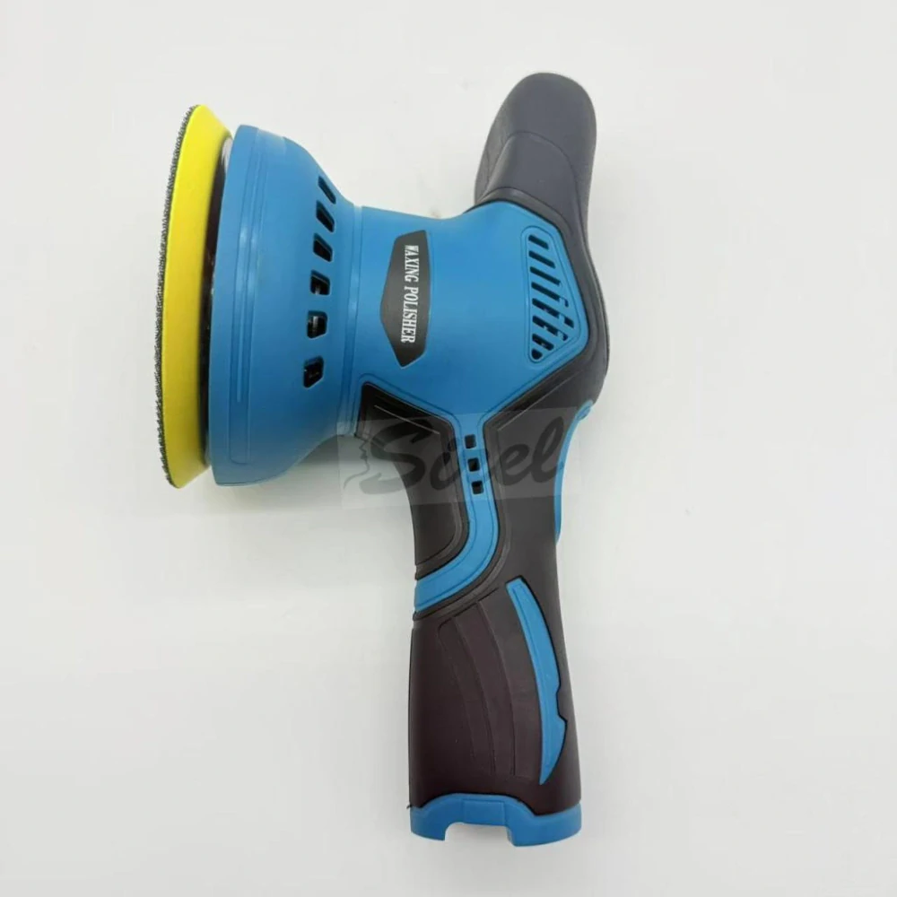 Bezdrôtový leštiaci stroj na auto s 2 batériami