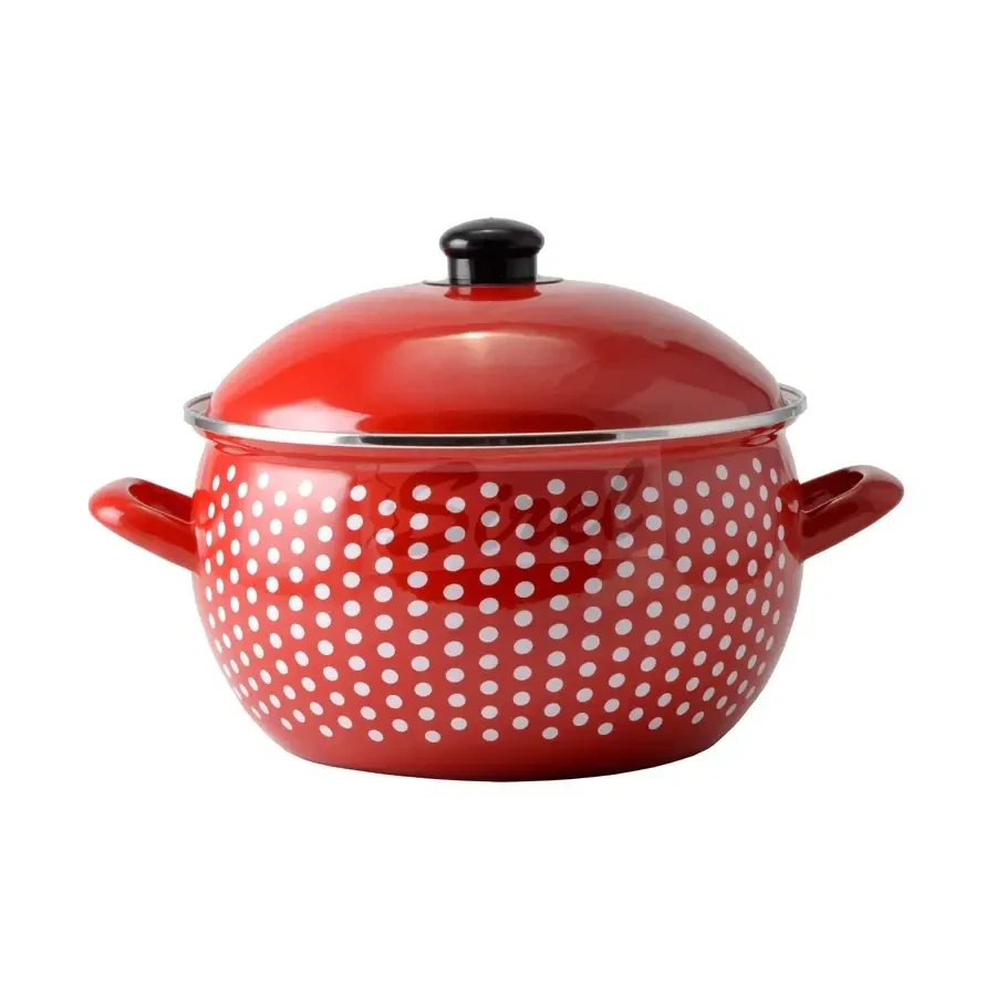 Perfect Home 72080 Smaltovaný hrniec 16cm, 2,2l, červený