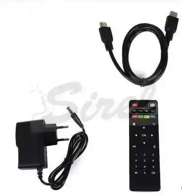 MX9 4K tv box Android TV box čierny