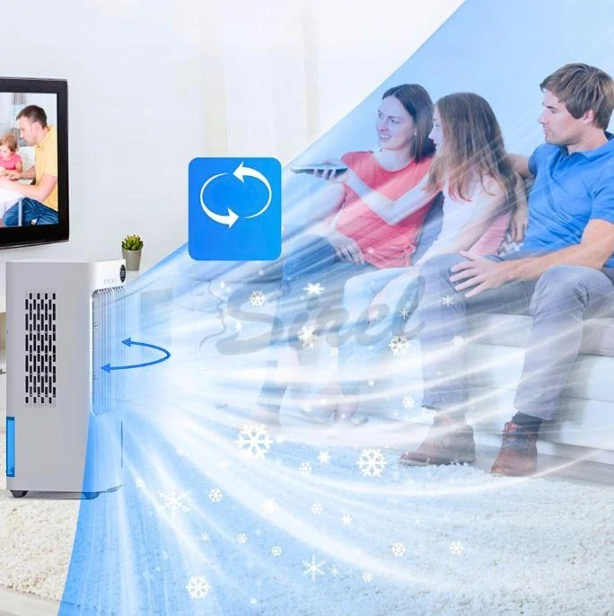 Chladič vzduchu Arctic Breeze FC102 s digitálnym displejom a diaľkovým ovládaním