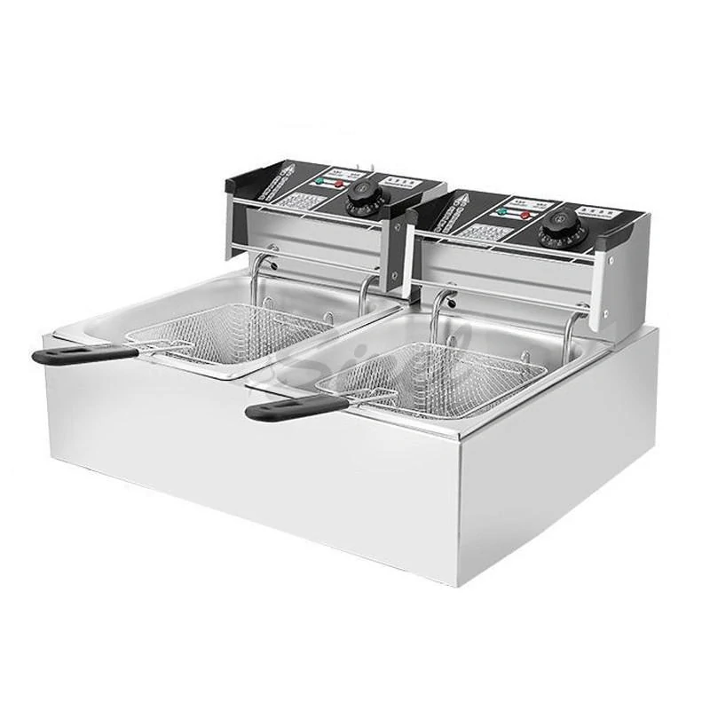 Elektrická fritéza - 2 x 6 L - 2500 W