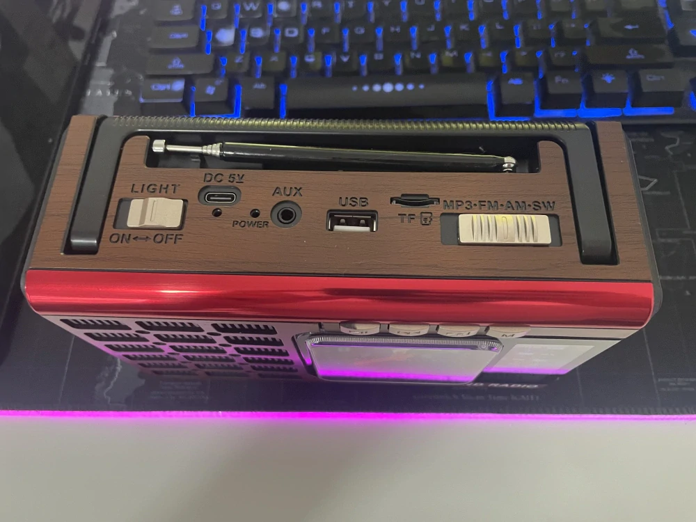 SIREL RetroWave Classic MD-919 – Red