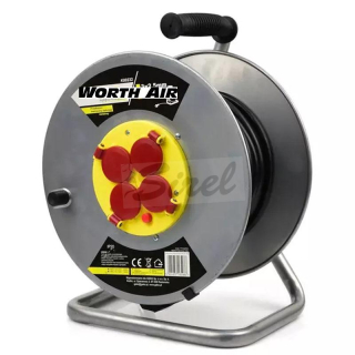 Worthair T15 predlžovací kábel na bubne 25m 