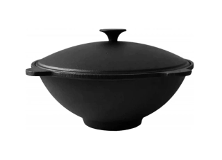 Perfect Home 28341 Kazan Liatinová wok panvica s pokrievkou 51 cm