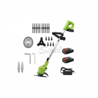 Akumulátorová strunová kosačka Flinke – 19 dielna sada, 2× batéria FK-AKK-3030